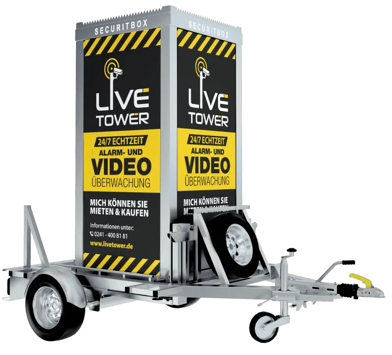 Anhänger SB13 mit Videoturm